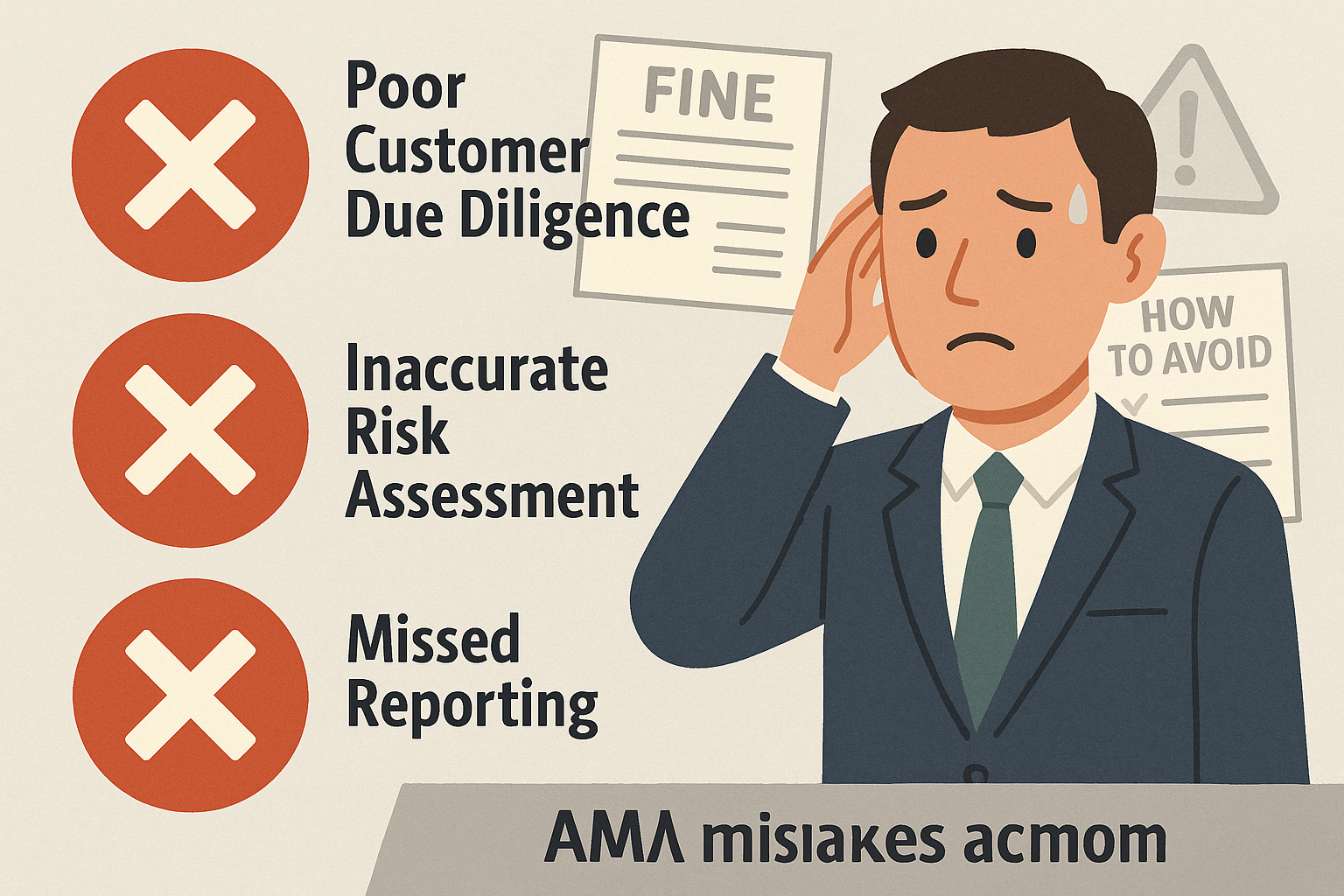 Top 3 AML Mistakes NZ Businesses Make (And How to Avoid Fines)